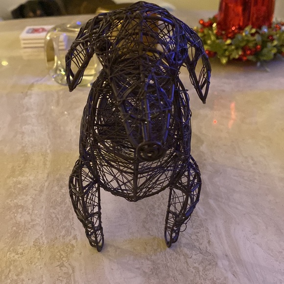 Metal Dachshund Letter Holder - Picture 2 of 3